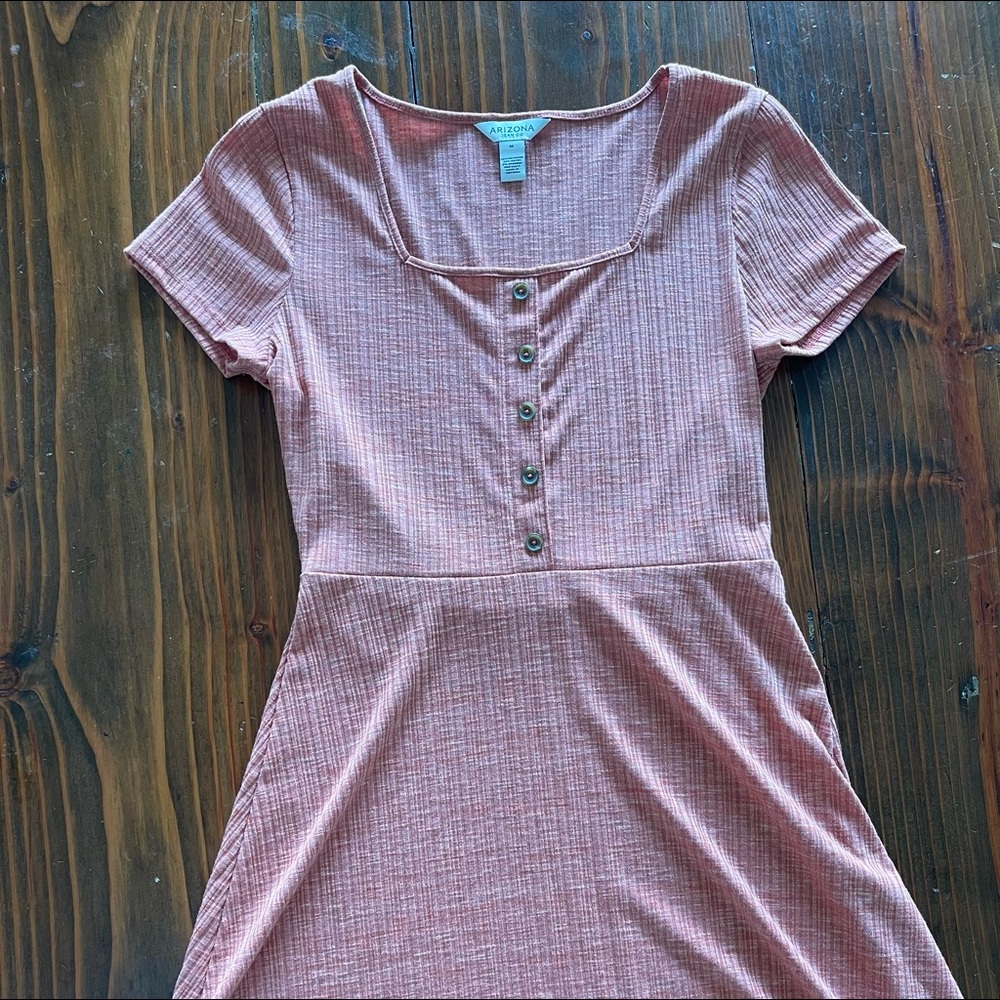 Burnt orange dress